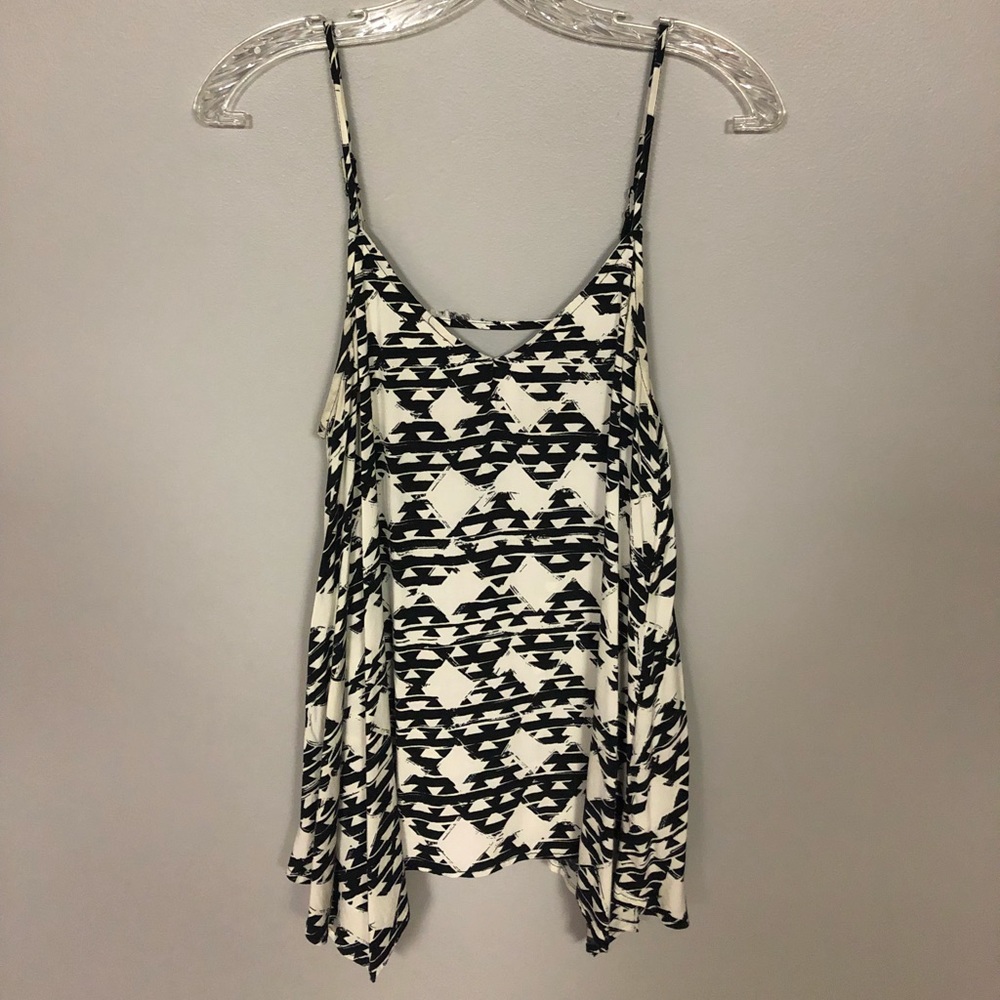 Black and White Tank Top